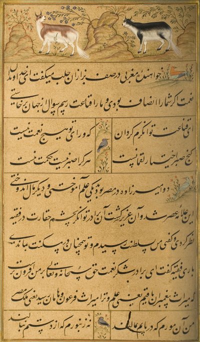 Manuscrit du Gulistan de Sadi - Persian School